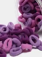 Фиолетовый резинки для волос