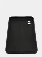 Угольный чехол силиконовый на Samsung Galaxy A02 (Самсунг Галакси А02), цветной, матовый