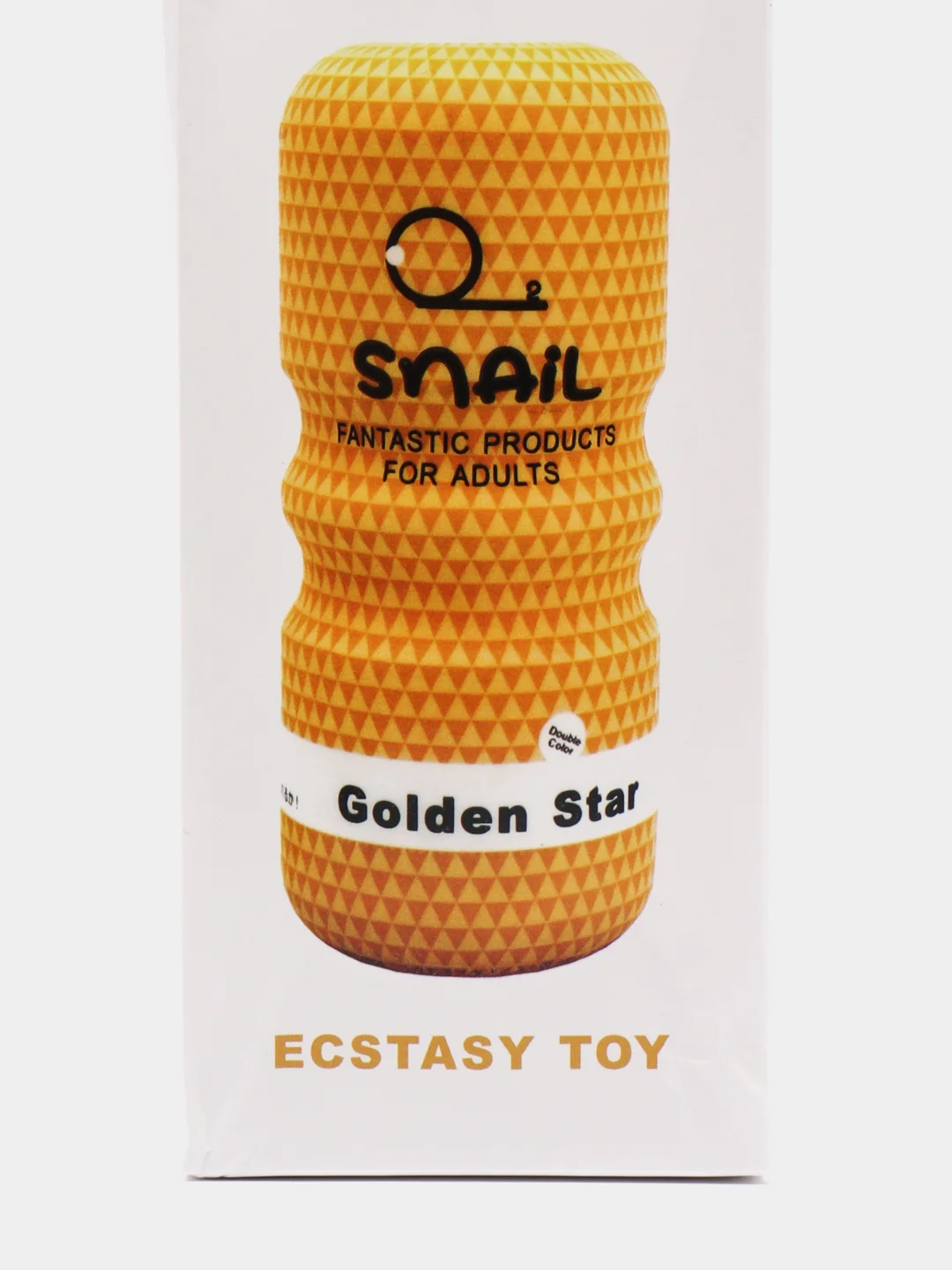 Желтый мастурбатор мужской Snail Cup