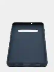 Темно-синий чехол Samsung Galaxy S10+ / S10 Plus, Галакси С10+ / С10 Плюс, силиконовый цветной матовый