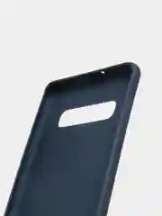 Темно-синий чехол Samsung Galaxy S10+ / S10 Plus, Галакси С10+ / С10 Плюс, силиконовый цветной матовый