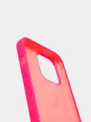 Фуксия чехол Silicone Case для iPhone 13 Pro с закрытым низом