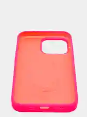Фуксия чехол Silicone Case для iPhone 13 Pro с закрытым низом