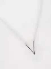 Серебряный подвеска V-образная