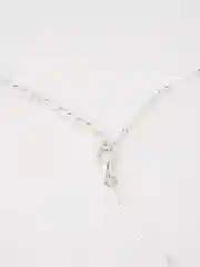 Серебряный подвеска V-образная