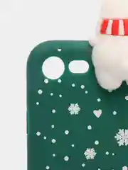 Лесной зеленый чехол "Happy New Year" 2 для iPhone 6/6s 7/8 Plus XR XS 11 Pro 12 Pro mini