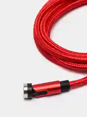 Красный магнитный кабель для зарядки телефона Apple Lightning, Type-C, Micro-USB, провод, шнур 1 м