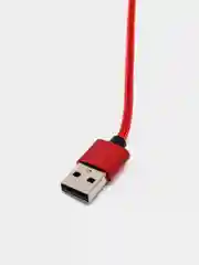Красный магнитный кабель для зарядки телефона Apple Lightning, Type-C, Micro-USB, провод, шнур 1м