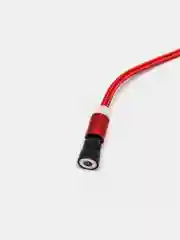 Красный магнитный кабель для зарядки телефона Apple Lightning, Type-C, Micro-USB, провод, шнур 1м