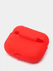 Красный силиконовый чехол для наушников AirPods Pro
