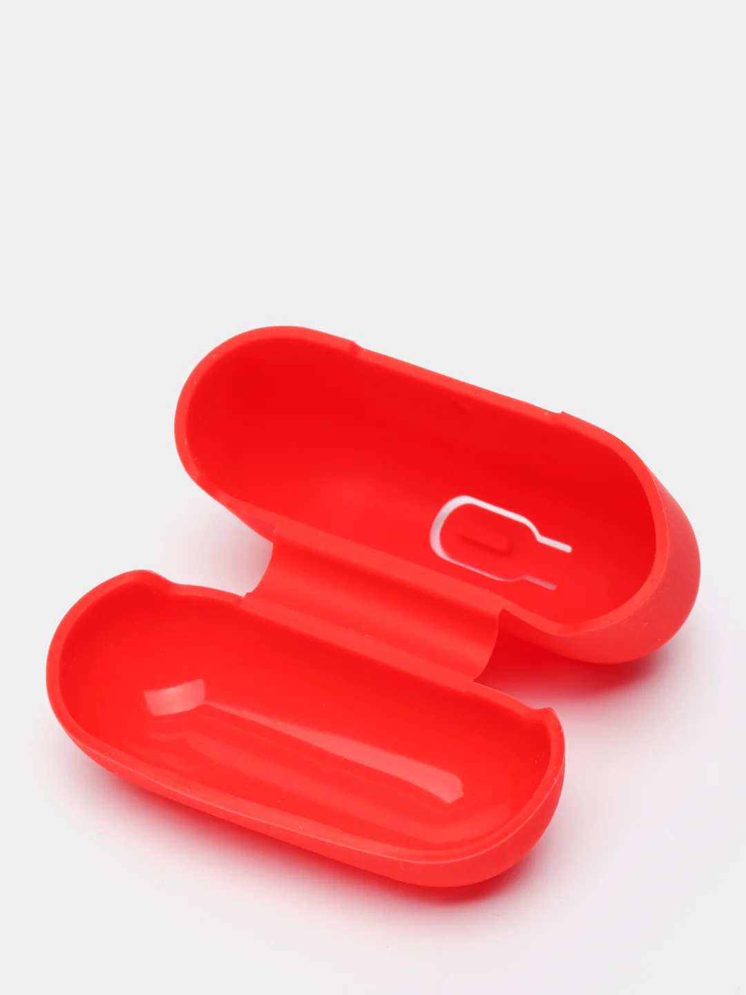 Красный силиконовый чехол для наушников AirPods Pro