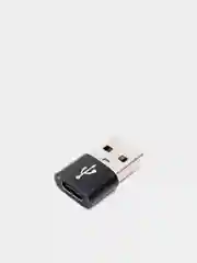 Черный переходник TYPE C 3.0 на USB 2.0