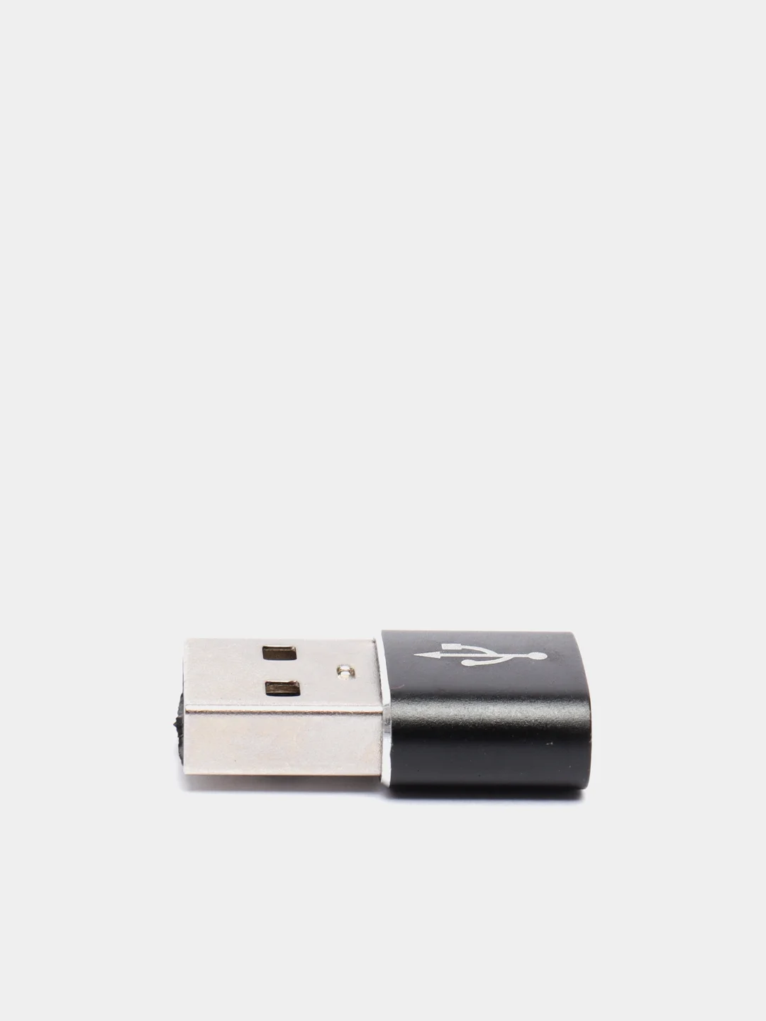 Черный переходник TYPE C 3.0 на USB 2.0