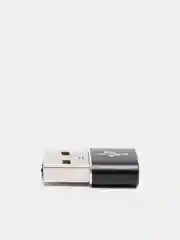 Черный переходник TYPE C 3.0 на USB 2.0
