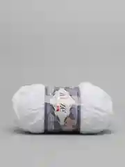 Белый пряжа плюшевая Alize Velluto