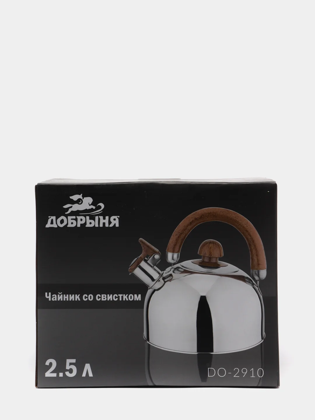 Серебряный чайник Добрыня, DO-2910, 2,5 л