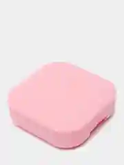 Розовый контейнер для линз