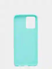 Бирюзовый чехол Realme 8 / 8 Pro, силиконовый матовый, soft touch