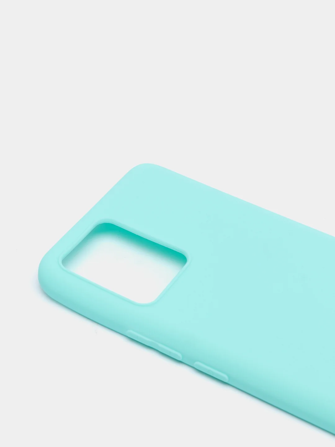 Бирюзовый чехол Realme 8 / 8 Pro, силиконовый матовый, soft touch