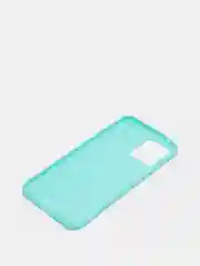 Бирюзовый чехол Realme 8 / 8 Pro, силиконовый матовый, soft touch