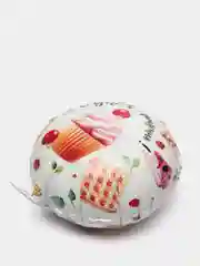 Белый шар фольгированный