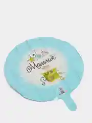 Голубой шар фольгированный