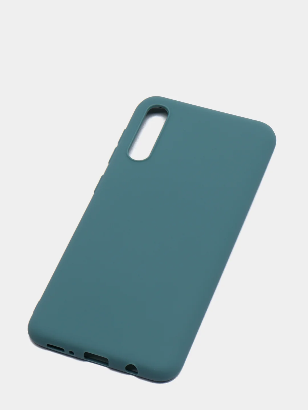 Зеленый чехол Samsung Galaxy A50, A50s, A30s (Самсунг Галакси А50, А30С), прозрачный