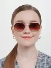 Золотой очки солнцезащитные, унисекс