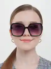 Угольный очки женские солнцезащитные, квадратные