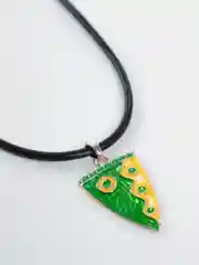 Зеленый колье, 7 видов, этнические кулоны, каучуковый шнурок