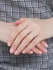 Прозрачный женское кольцо пластик