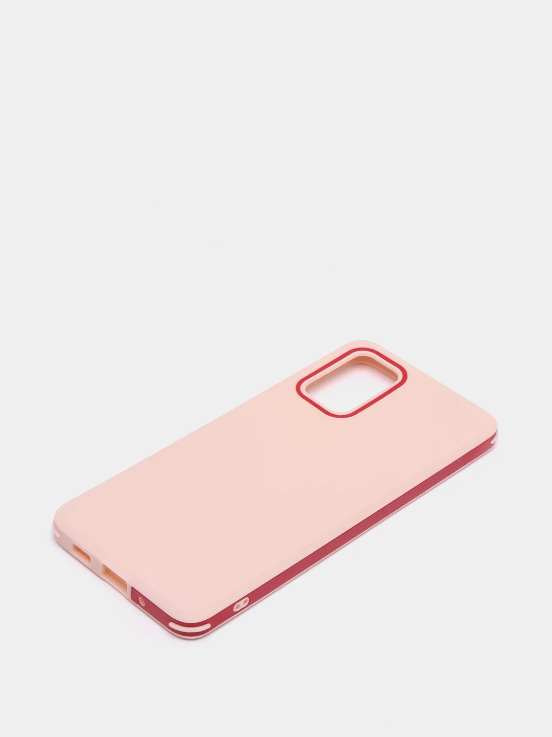 Розовый чехол Samsung S20+, силиконовый