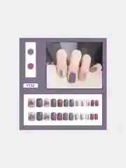 Накладные ногти, с дизайном