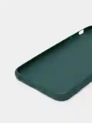 Зеленый чехол силиконовый на iPhone 5, 5s, 6, 6s, 7, 8, SE 2020, X, XR, XS Max, 12 14 Pro, 13 mini
