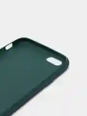 Зеленый чехол силиконовый на iPhone 5, 5s, 6, 6s, 7, 8, SE 2020, X, XR, XS Max, 12 14 Pro, 13 mini