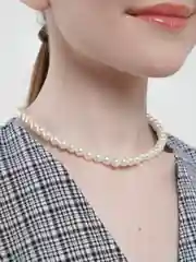 Слоновая кость бусы из искусственного жемчуга