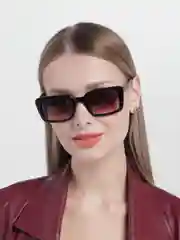 Коричневый очки солнцезащитные женские, имиджевые, UV400
