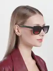 Коричневый очки солнцезащитные женские, имиджевые, UV400