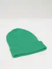 Зеленый шапка унисекс длинная