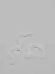 Белый зажим для растений