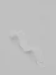 Белый зажим для растений