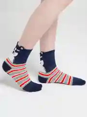Синий носки женские