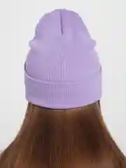 Лавандовый шапка унисекс длинная