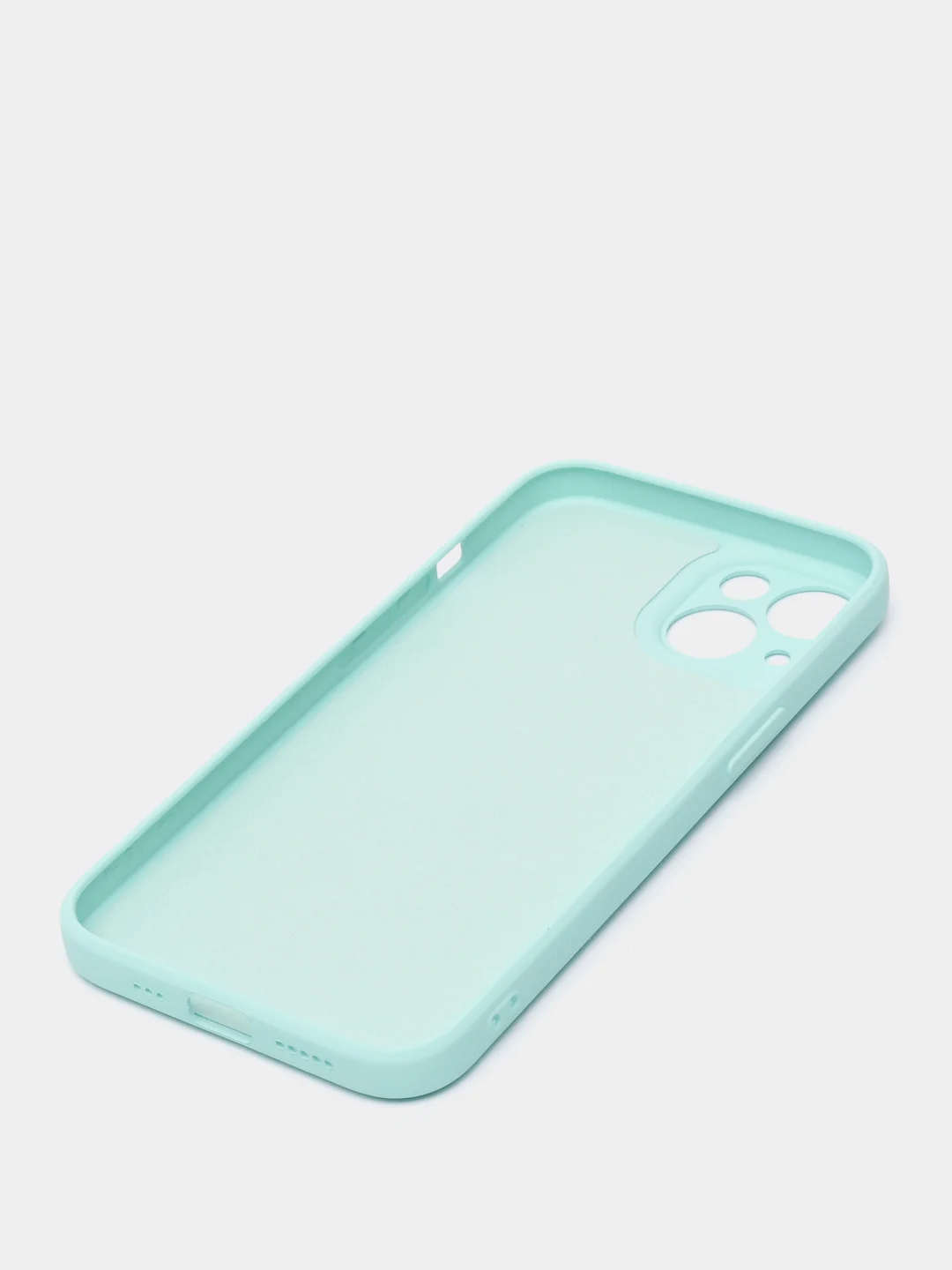 Бежевый чехол iPhone 11 13 12 Pro Mini силиконовый ( Айфон Про Мини )
