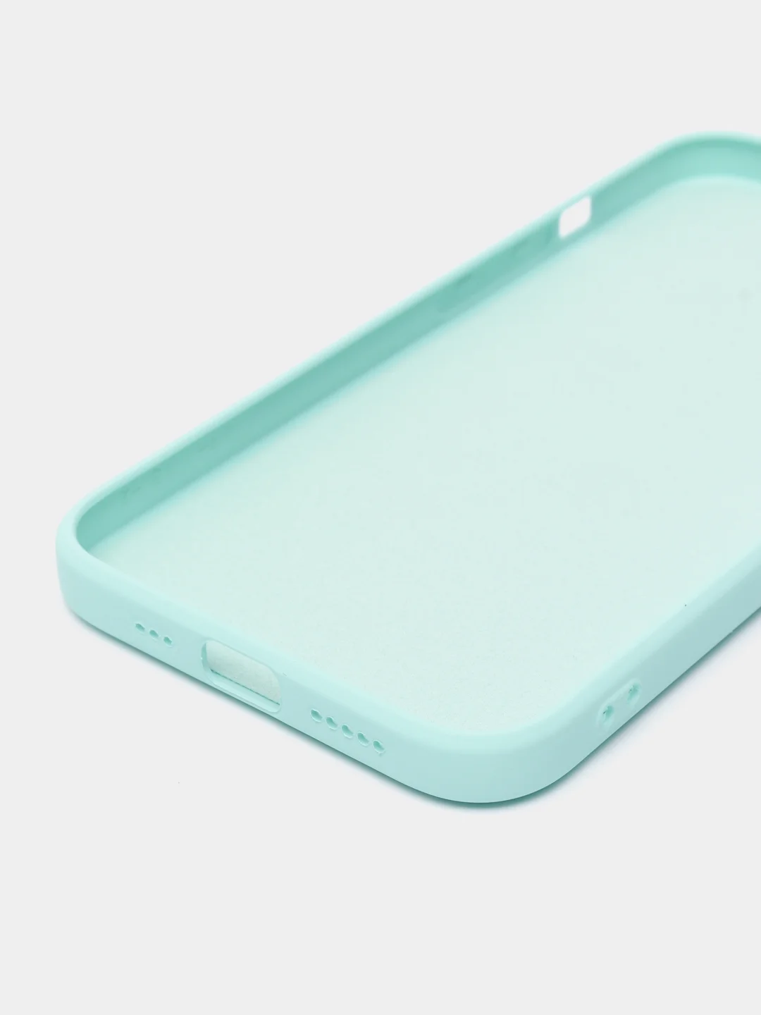 Бежевый чехол iPhone 11 13 12 Pro Mini силиконовый ( Айфон Про Мини )