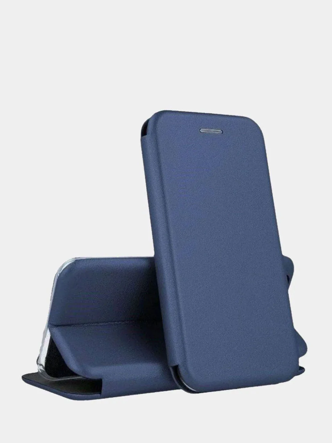 Темно-синий чехол-книжка для Realme C3 / 5 / 6i