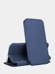 Темно-синий чехол-книжка для Realme C3 / 5 / 6i