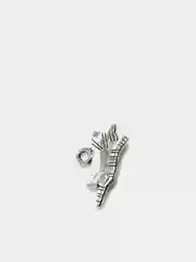 Серебряный подвеска шарм с животными / Кулон / Подвеска для рукоделия "Животные"