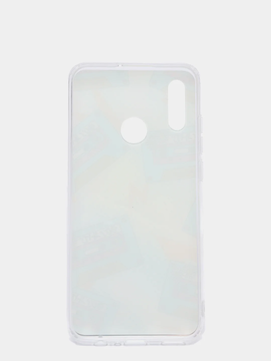 Бирюзовый чехол Huawei P Smart 2019 / Honor 10 Lite, Хуавей П Смарт 2019, силиконовый с рисунком