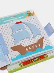 Зеленый развивающие книги из фетра